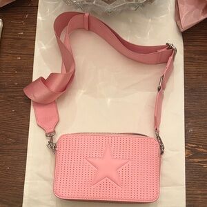 Vintage Havana Pink Star Crossbody Bag
